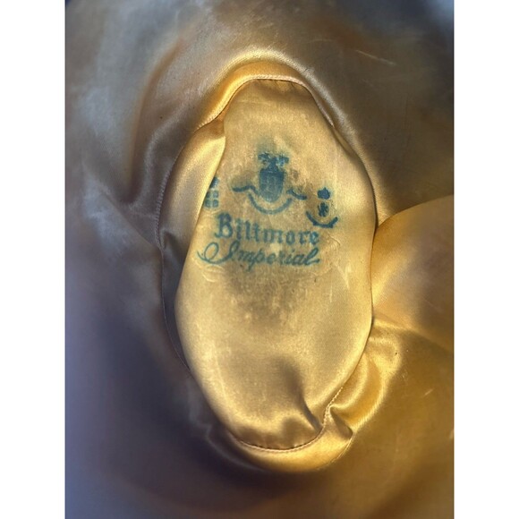 Vintage Biltmore Imperial Wool Hat Film Noir Editorial Detective Classic Era - Picture 8 of 9